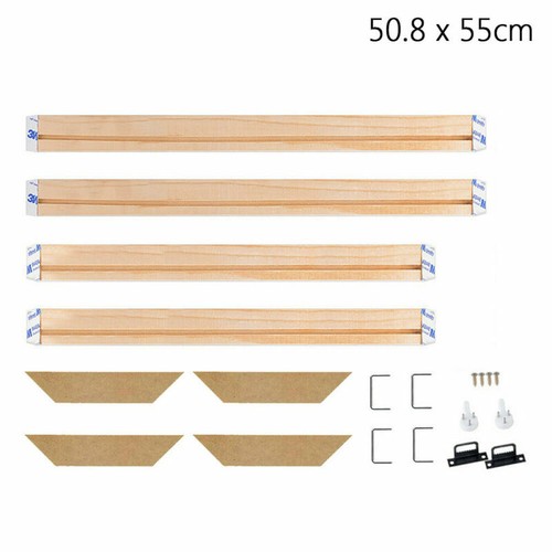 DIY Sturdy Wood Bar Stretcher Strip Art Frame For Canvas Painting Multiple Sizes - Picture 72 of 82