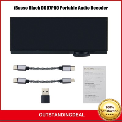 iBasso DC07PRO  Audio Decoder HiFi DAC Headphone Amplifier with 0.96'' OLED ot34