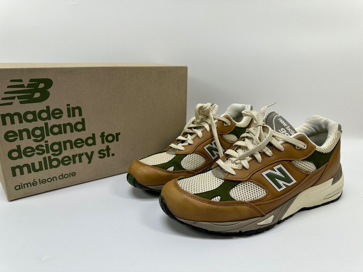 New Balance Aimé Leon Dore x 991 Made in England Tan Size 12 | eBay