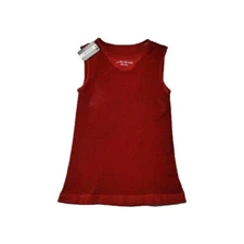 Cycling Cycling Underwear Red Sleeveless Net Underwear Underwear One Size