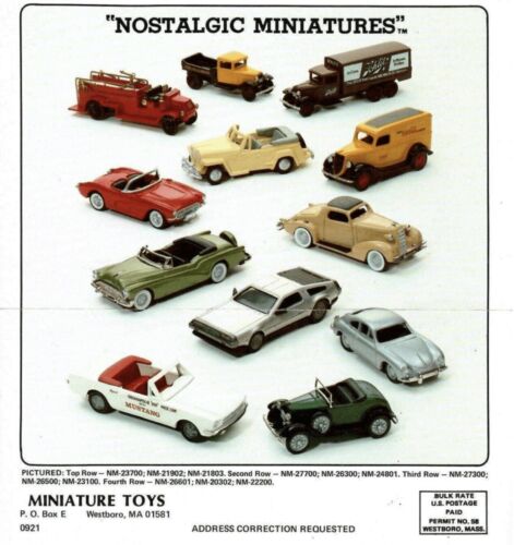 MVM Nostalgic Miniatures Pewter 1/43 Rare Cord 1936-1937 - Picture 8 of 8