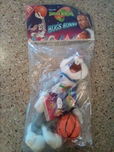 Space Jam:  *Bugs & Lola Bunny*, McDonald's Plush Set - Warner Bro's - *Sealed* - Picture 1 of 5