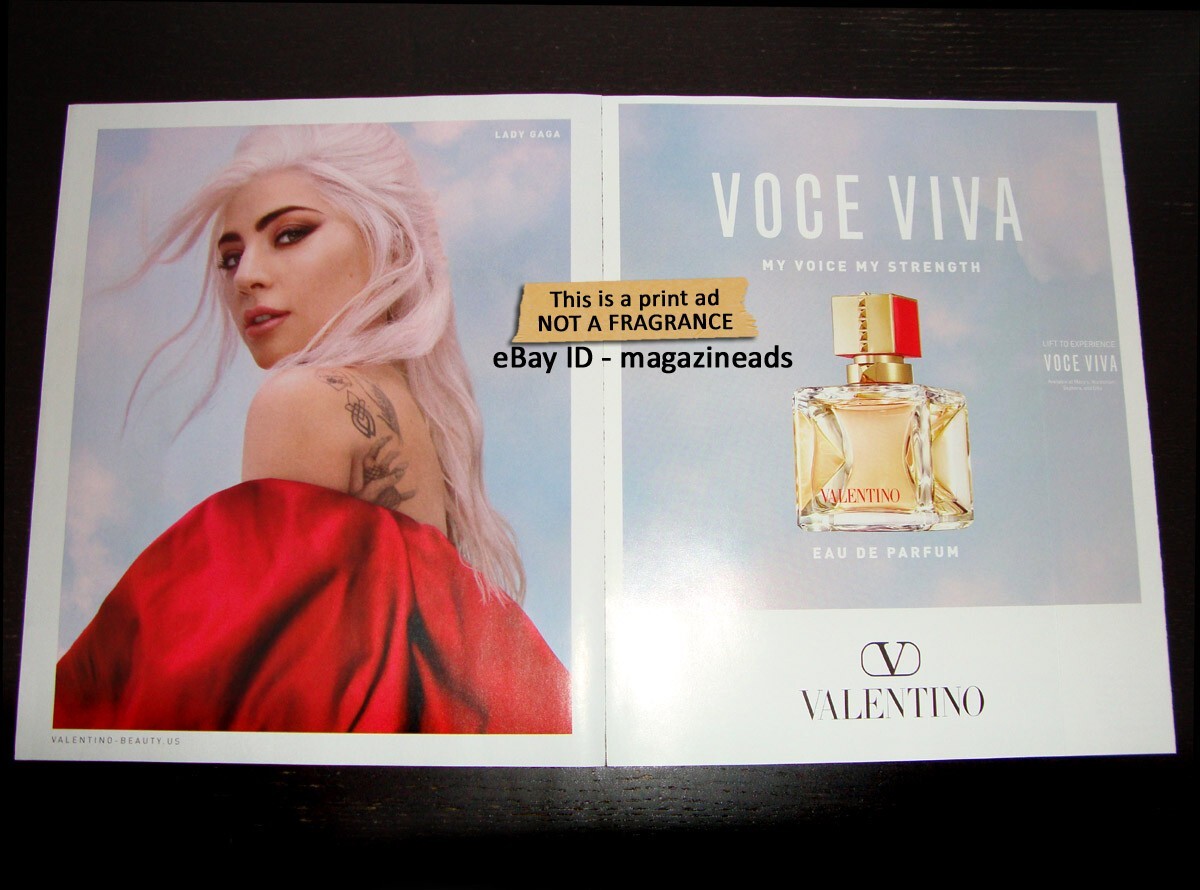 Gaga Perfume Valentino Perfume Commercial Singer Parfum Valentino