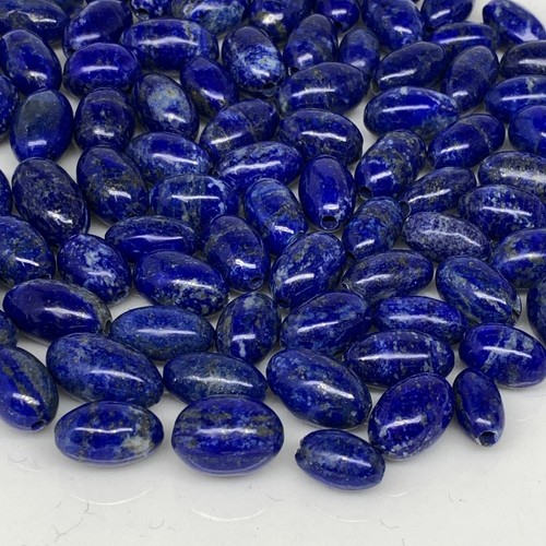 1 Bead, 1-3g, 12mm-18mm x 6mm x10mm, Drilled Natural Lapis Lazuli Melon Shaped - Picture 5 of 12