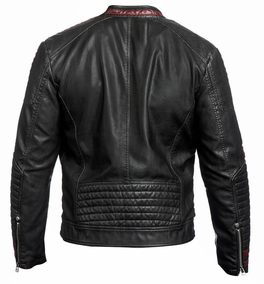 MASS EFFECT 3 - N7 COMMANDER SHEPARD STYLISH LEATHER JACKET Foto 2 de 3