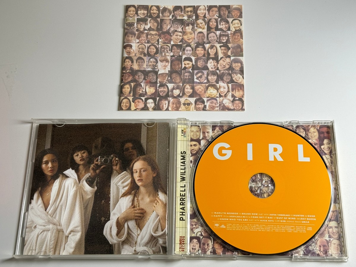 Pharrell Williams Girl Daft Punk Japan Import Bonus Track+1 SICP