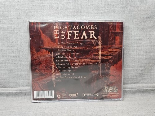 Catacombs Of Fear by Invictus (CD, 2020) New Sealed FDA145CD - Foto 2 di 3
