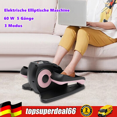 Unter Schreibtisch Elliptische Maschine Fitness Heimtrainer Pedaltrainer mit LCD