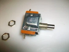 ARROW H&H ON-OFF ROTARY SWITCH.     6 A. 125 V.  3 A. 250 V.