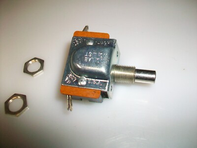 ARROW H&H ON-OFF ROTARY SWITCH.     6 A. 125 V.  3 A. 250 V.