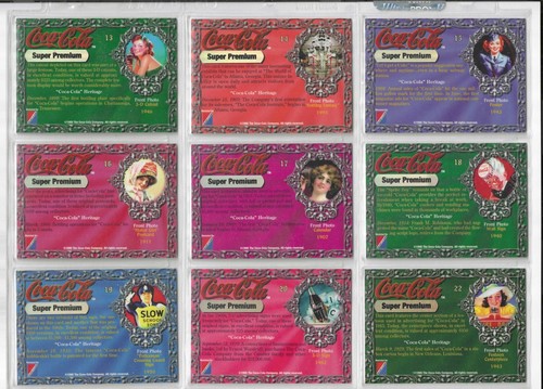 1995 Collect-A-Card Coca-Cola Super Premium Cards U-Pick - Picture 38 of 110