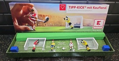 Tipp-Kick Kaufland Edition Soccer Football Game Cast Metal Sweden Vs Peru