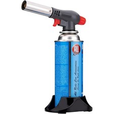 Bruciatore a Gas Butano con Valigetta 20,5x7,5x17,5cm Fiamma Regolabile All Ride
