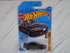 2020 Hot Wheels Turbo Series Dark Gray Nissan Skyline GT-R (BNR32) 1:64