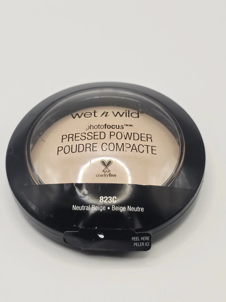 Wet n Wild Photo Focus Pressed Powder #E823C Neutral Beige 7.5 g .26oz. QTY:1 - Image 2 of 3