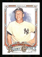 2025 Topps Allen & Ginter #19 Mickey Mantle New York Yankees 65511