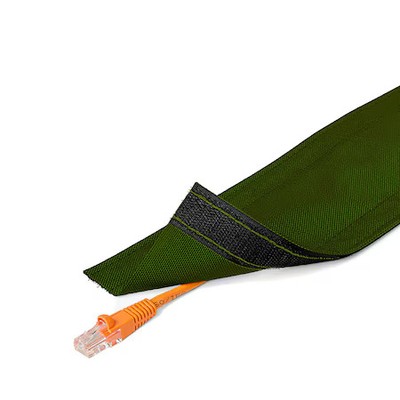 ELECTRIDUCT DRN5.00-6-GN Carpet Cable Cover, 6 ft L, 5 in W, 1 Channel, Nylon,