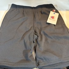Champion Kids' Signature Fleece Shorts - Black M NWT