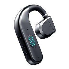 One Ear Headset Open Ear Air-Bone Conduction Headphones Wireless Bluetooth Heads