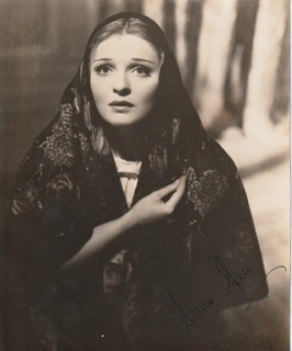 1930s Samuel Goldwyn `Flop` ANNA STEN ink Signed 7x9 PHOTO SCARCE AUTOGRAPH
