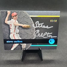 2024 Topps Diamond Icons Steve Carlton Black Polychromatink Auto 02/10 BPA-SC