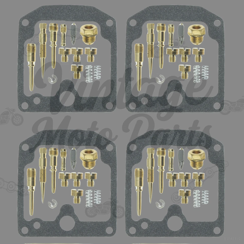 4 STES carburetor CARB REPAIR rebuild KIT for 77-80 kz650 kz650c kz650d kz650b Foto 3 de 4
