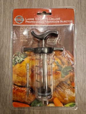 Norpro Large Capacity Deluxe Professional Marinade Injector 50ml Model 777 New
