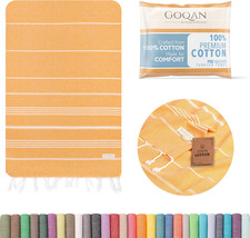 Turkish Beach Towel Oversized 39x71 Thin,Lightweight,100 Cotton,Sand Free Towel