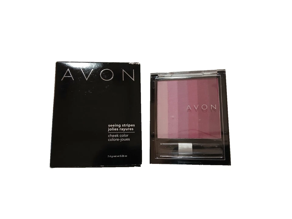 AVON Seeing Stripes Cheek Color (0.26 oz) "COOL COLLECTION" -Super Rare - NEW!!! - Image 2 of 4