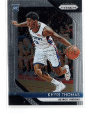 2018-19 Prizm Khyri Thomas #122 RC Detroit Pistons