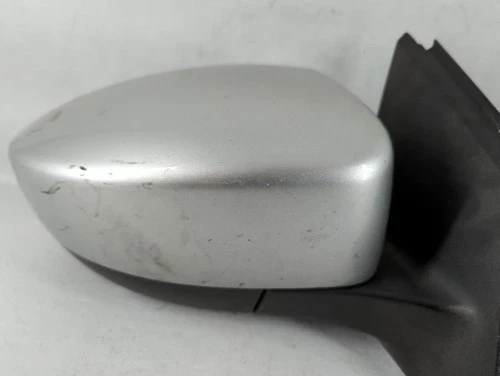  (2) 2014 Ford Focus Passenger Right Side View Power Door Mirror Silver H70MJ