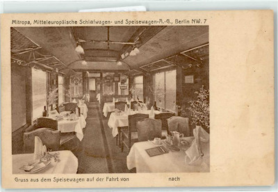 51648746 - Mitropa Dining Car