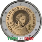 ITALIE COMMÉMORATIVE 2026 " SAINT FRANCOIS D'ASSISE " 2 EURO - NEUVE - UNC -