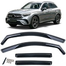 Windabweiser Regenabweiser 4-teilig Schwarz für Mercedes GLC X254 SUV ab 2022