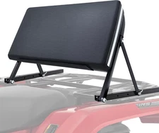 Universal ATV Backrest with Storage Pocket,900D Oxford Cloth Cover with 270 Degr