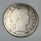 1899 Barber Silver Half Dollar.