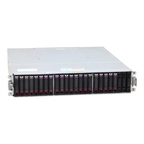 HP StorageWorks P2000 2x AW592B SAS 6Gb/s Red. PSU 24x SFF Disk Array