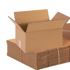 AVIDITI Moving Boxes Large 12L x 8W x 6H, 25-Pack  Corrugated Cardboard Box for