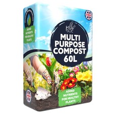 60L Multi Purpose Compost Compost for Outdoor Plants & Soil for Plants Indoors 0.31 per litre