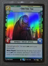 Orn Free Taa (Foil) 622 - SEC - Star Wars Unlimited 