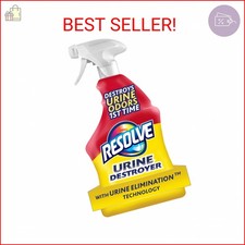 Resolve Urine Destroyer Spray   Pet Stain and Odor Remover, Carpet Cleaner Solut