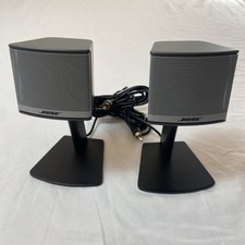 Pair of 2 Bose Companion 3 Series II Multimedia Satellite Computer Speaker