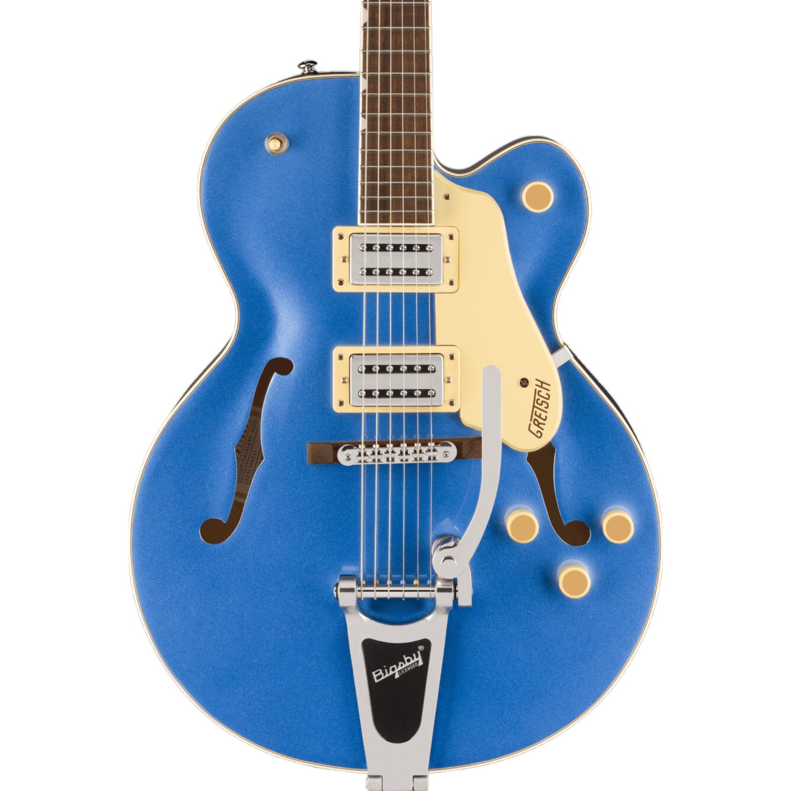 Электрогитара Gretsch G2420T Streamliner с полым корпусом Fairlane Blue 103690₽