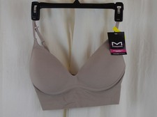 Maidenform Women's M Seamless Lift Wireless Convertible Bralette Beige Size M