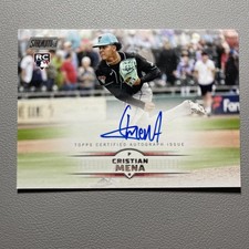 2025 Stadium Club #SCBA-CME Cristian Mena Base Autographs