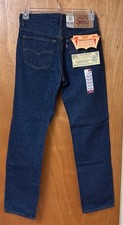  3 Deadstock 1993 Levi  s 501 Preshrunk Button Fly Jeans 32x32  Factory Error 