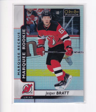 Jesper Bratt 2017-18 O-Pee-Chee Platinum #197 Rainbow Marquee Rookie RC!