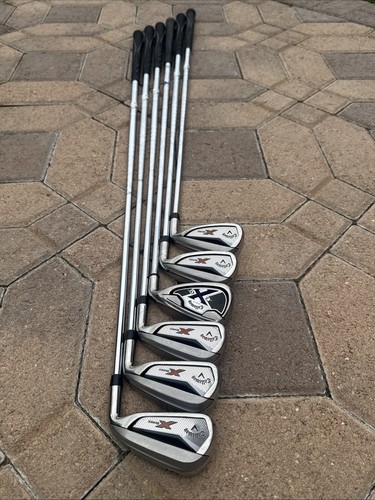 NICE! Callaway X Series N415 Iron Set 5-PW RH | X Series Uniflex Steel READ! 🔥 - Picture 6 of 21