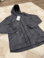 Champion Boys Rain Jacket Water Resistant Tilted Camo size M 8-10 NWT