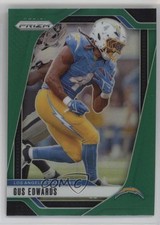 2024 Panini Prizm Green Prizm Gus Edwards #158 12ps